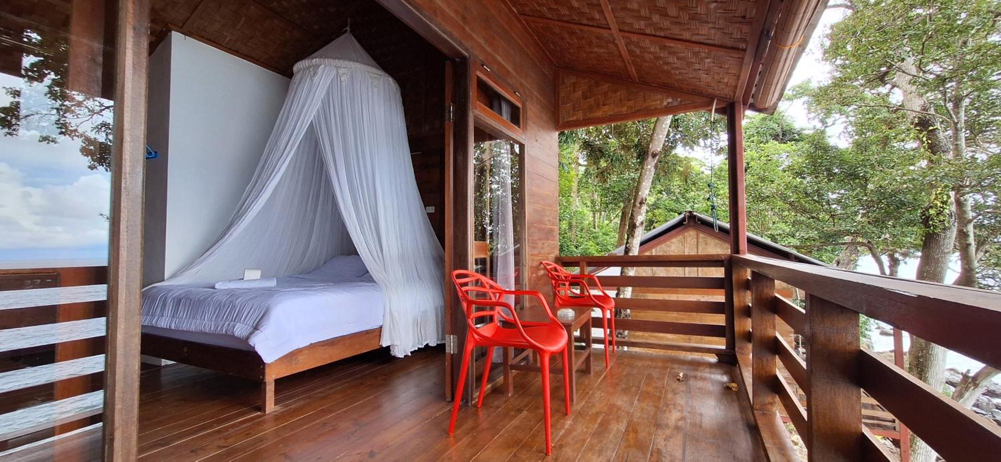 Treetop Guesthouse And Bungalows Sabong Exterior foto